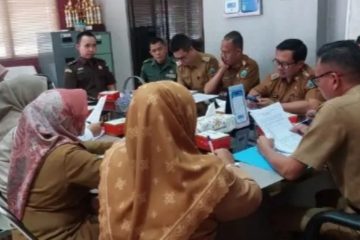 Tim Satgas Ketahanan Pangan Lamsel Gelar Rakor, Bahas Ketersediaan Bahan Pangan Pokok