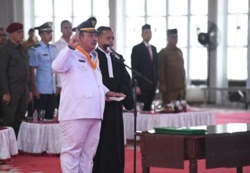 Sah! Sowa’a Laoli di Lantik Sebagai Wali Kota Gunungsitoli Oleh Pj. Gubsu