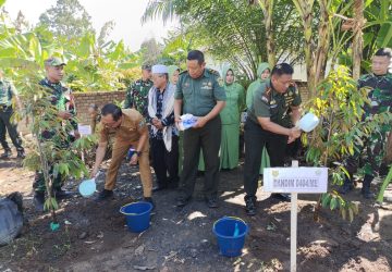 Kodim 0404 Muara Enim Resmikan Fasilitas Air Bersih Program TNI AD Manunggal Air Tahun 2024