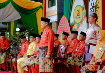 Pj. Bupati Kampar Pimpin Upacara Puncak Hut Kampar ke-74