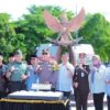 Launching Kelurahan Pemilu Damai, Polres Lamsel Komitmen Ciptakan Pemilu Damai