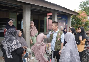 Warga Terdampak Abrasi Sungai Rokan Mendapat Bantuan dari Pemkab Rohil