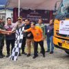 Sekda Lamsel Hadiri Pelepasan Distribusi Logistik Pemilu 2024 ke Tingkat Kecamatan