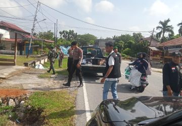 Hari Tenang, Bawaslu dan Tim Gabungan Tertibkan APK