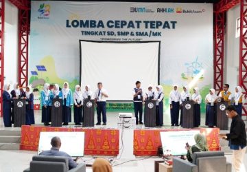 Dukung Kemampuan Akademik Pelajar, Bukit Asam Hadirkan Lomba Cepat Tepat dan Speech Competition