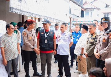 Pj Bupati Kampar Bersama Forkopimda Lakukan Monitoring Pelaksanaan Pemilu 2024