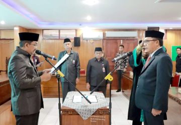 Bupati Lantik H. Dahlan Sebagai Pj. Sekda Tanjabbar