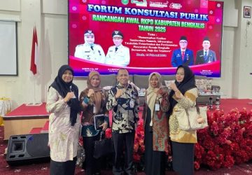Kepala DP3A Bersama Forum Anak Bengkalis Hadiri Forum Konsultasi Publik RanWal RKPD Tahun 2025