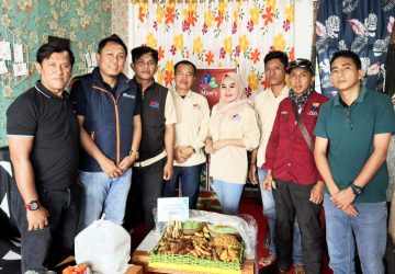 Hari Pers Nasional PT. HBAP Kunjungi Sekratariat Media Independen Online Indonesia PD. Muara Enim