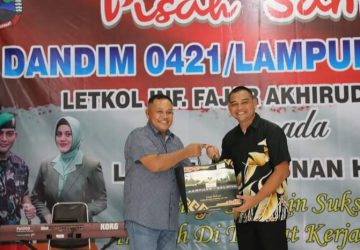 Pisah Sambut Dandim 0421, Bupati Lamsel Apresiasi Dedikasi Letkol Inf. Fajar Akhirudin
