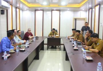 Bupati Tanjabbar Terima Kunjungan Michigan State University Amerika Serikat