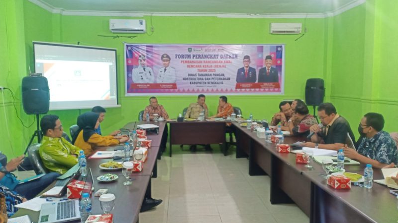 Tingkatkan Produksi Pertanian dan Peternakan, Dinas TPHP Bengkalis Siapkan Program Prioritas