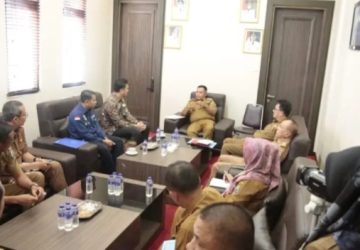 Bupati Lamsel Lakukan Audiensi Bersama Pimpinan Bank Mandiri Kalianda