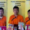 Satres Narkoba Polres Inhu Amankan Tiga Pengedar di Kec. Lirik dan Kec. Kelayang
