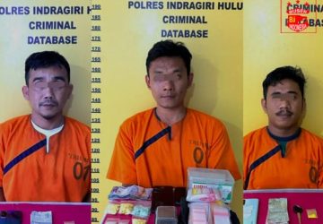 Satres Narkoba Polres Inhu Amankan Tiga Pengedar di Kec. Lirik dan Kec. Kelayang