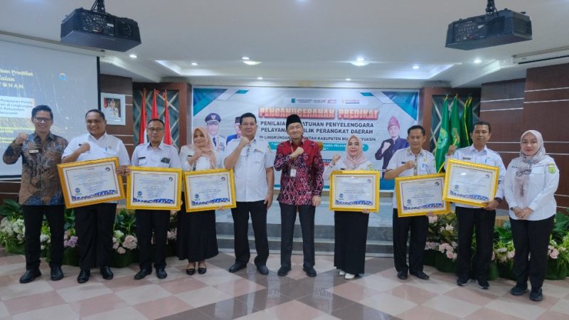 Zona Hijau, MUBA Terima Penghargaan Pelayanan Publik dari Ombudsman RI
