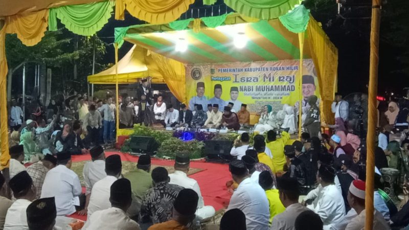 Memperingati Isra Mi’raj 1445 H, Pemkab Rohil Datangkan Ustad Zacky Mirza dari Jakarta