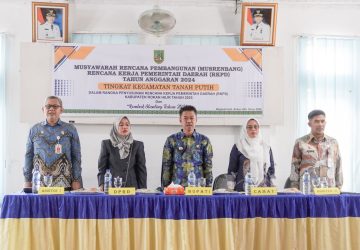 Bupati Rohil Buka Musrenbang Kecamatan Tanah Putih Sekaligus Pimpin Musyawarah