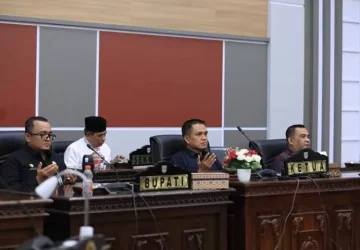 DPRD Rohul Rapat Paripurna Penyampaian Laporan Hasil Reses Masa Sidang Kedua Tahun 2024