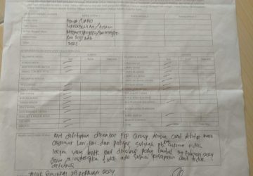 Dua Oknum Debt Collector Tarik Paksa Motor Warga Desa Teluk Sungkai Kec. Kuala Cinaku Kab. Inhu