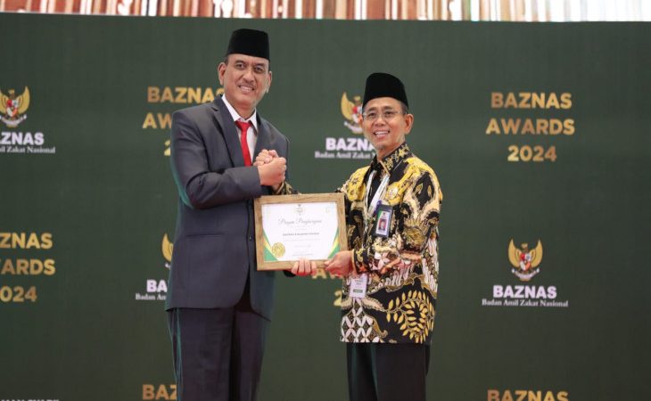 Baznas Kampar Raih Baznas Award 2024 Sebagai Baznas Kabupaten Perencana Terbaik se-Indonesia