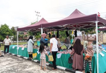 Jelang Ramadhan dan Dinas Ketahanan Pangan Gelar Gerakan Pangan Murah di Halaman Kantor