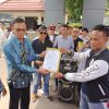 Ratusan Aksi Damai Forum Masyakat Muara Enim Gruduk Kantor Gubernur Sumsel