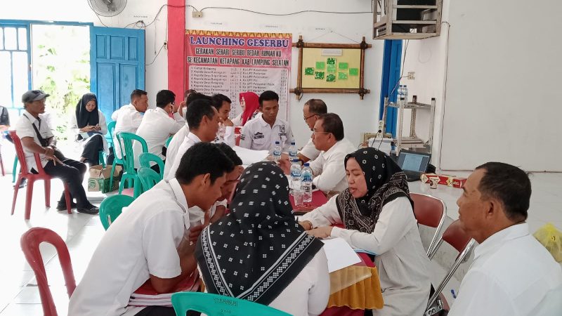 Inspektorat Kab. Lamsel Gelar Monev Atas Pengelolaan Keuangan Desa di Kecamatan Ketapang