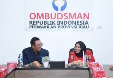 Bupati Kasmarni Silaturahmi ke Ombudsman RI Perwakilan Riau: Kami Ingin Tingkatkan Pelayanan Publik di Kabupaten Bengkalis