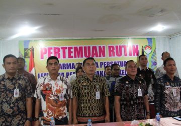 Rangkaian HBP ke-60 Resmi Dimulai, Lapas Pekanbaru Ikuti Pembukaan Sekaligus Halal Bihalal Menyambut Bulan Ramadhan 1445 H