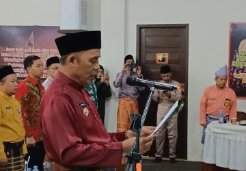 Pj Bupati Inhil Resmikan Aplikasi SRIKANDI dan Pengukuhan Bunda Literasi Kabupaten Inhil