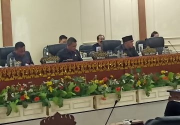 Rapat Paripurna DPRD Tanggamus Bahas Persetujuan DPRD dan Pendapat Akhir Kepala Daerah Terhadap 4 Raperda kabupaten Tanggamus tahun 2023