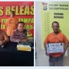 Polsek Tampan Bekuk Pelaku Pengancaman di Loket PT. Sari Kencana Pekanbaru