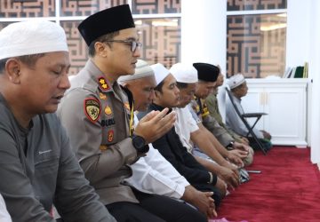 Kapolres Inhil Ajak Masyarakat Makmurkan Mesjid Sholat Subuh Keliling dan Jaga Kamtibmas