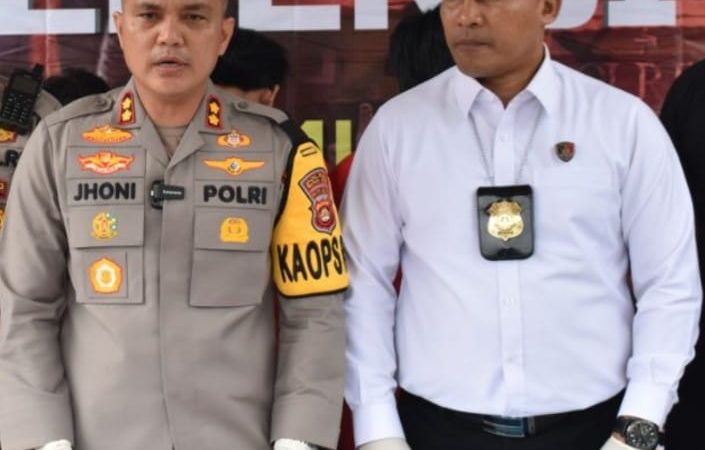 Komitmen Polres Muara Enim Menumpas Batubara Ilegal 4 Truk Diamankan