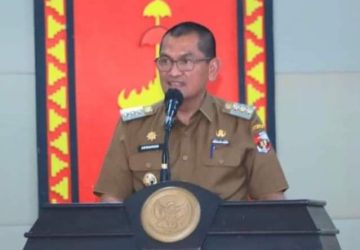 Sekda dan Jajaran Pejabat Lampura Sambut Kedatangan PJ Bupati