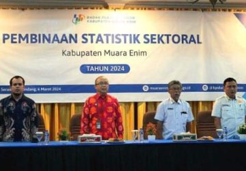 Pemkab Muara Enim Gelar Pembinaan Statistik Sektoral 2024