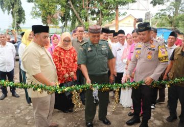 Sekda Muara Enim Resmikan Pasar Ramadhan 1445 Hijriah