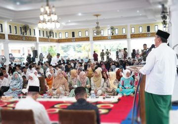 Pj Bupati Muara Enim Gelar Buka Puasa Bersama dan Syukuran Pemilu Damai 2024