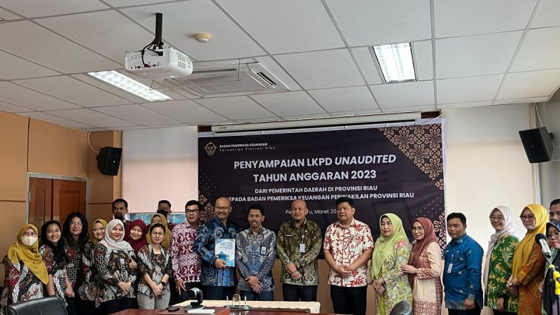 Pemeriksaan Laporan Keuangan Pemko Pekanbaru oleh BPK Riau Menentukan Status WTP