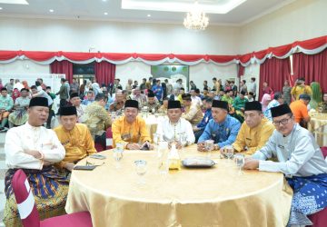 Hadiri Acara Temu Ramah, Bupati Rohil Ucapkan Selamat Atas di Lantiknya SF Hariyanto Jadi Pj. Gubri