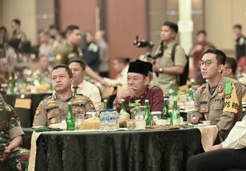 Bupati Rohil Hadiri Rapat Pimpinan TNI-Polri se-Provinsi Riau