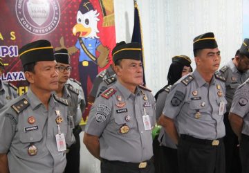 Persiapkan Pengamanan Industri, Lapas Pekanbaru Ikuti Apel Koordinasi secara Virtual