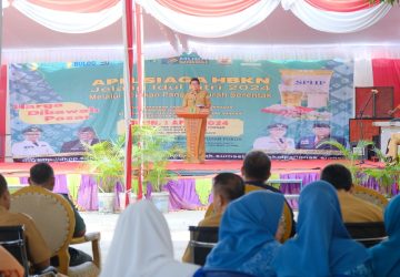 Apel Siaga HBKN Jelang Idul Fitri 2024, Pemkab Muba Gelar Gerakan Pangan Murah