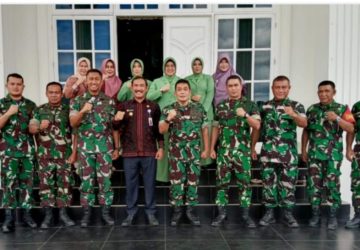 Pj. Bupati Kerinci Sambut Kunker Kepala Kesdam II/Sriwijaya di Kabupaten Kerinci