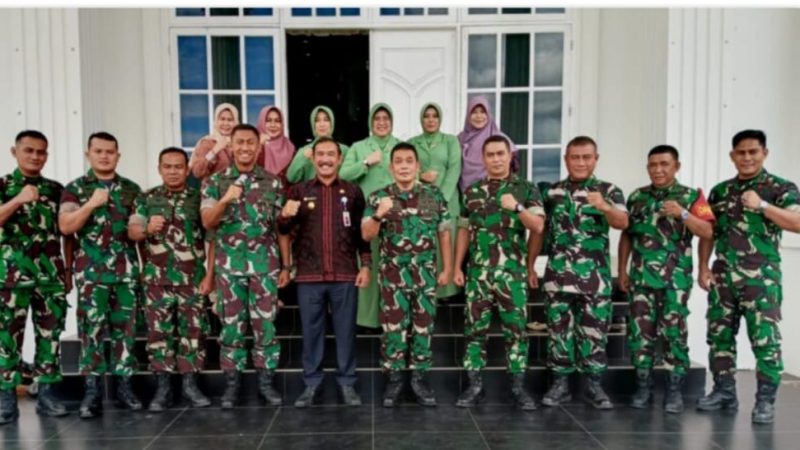 Pj. Bupati Kerinci Sambut Kunker Kepala Kesdam II/Sriwijaya di Kabupaten Kerinci