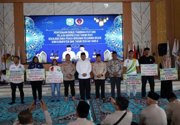 Sebanyak 109 Atlet dan Pelatih Berprestasi Siak Terima Bonus Tahunan