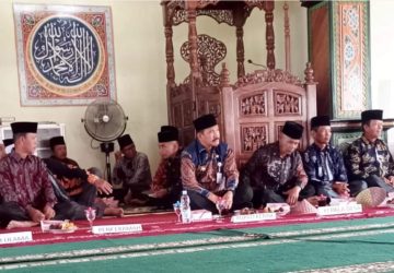 Pj Bupati Kerinci Asraf Hadiri Peringatan Isra Mi’raj di Masjid Jamiatul Hikmah Tanjung Mudo Penawar