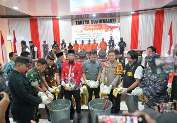 Bupati Bengkalis Hadiri Press Release Kasus Narkotika Polres Bengkalis