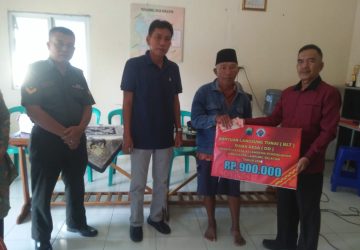 12 KPM Warga Desa Suka Jaya Kec. Penengahan Terima BLT-DD Triwulan I Tahun Anggaran 2024